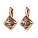 Vintage Exquisite Carved Square Shaped Ear Cuff Earings - 3 Colors - [neshe.in]