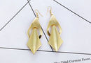 Multilayer Geometric Fashion Golden Drop Dangle Party Earrings - [neshe.in]
