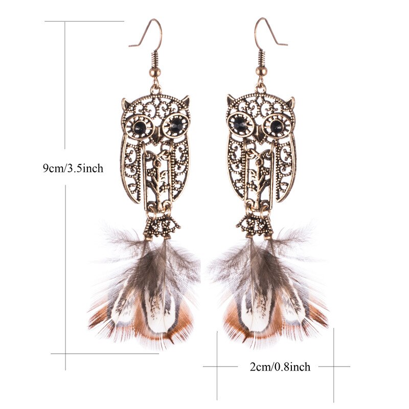 Grouse feather earrings — Berkshire Resin Art