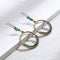 Minimalist Round Hook Styled Dangle Drop Ethnic Earring - [neshe.in]