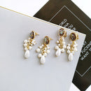 Water Drop Black Glass Pearl Earring -1 Color - [neshe.in]