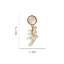 Water Drop Black Glass Pearl Earring -1 Color - [neshe.in]