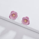Cute Flower Stud Earring with Vibrant Colors - 4 Colors - [neshe.in]