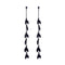 Leaf Long Tassel Earring -2 Colors - [neshe.in]