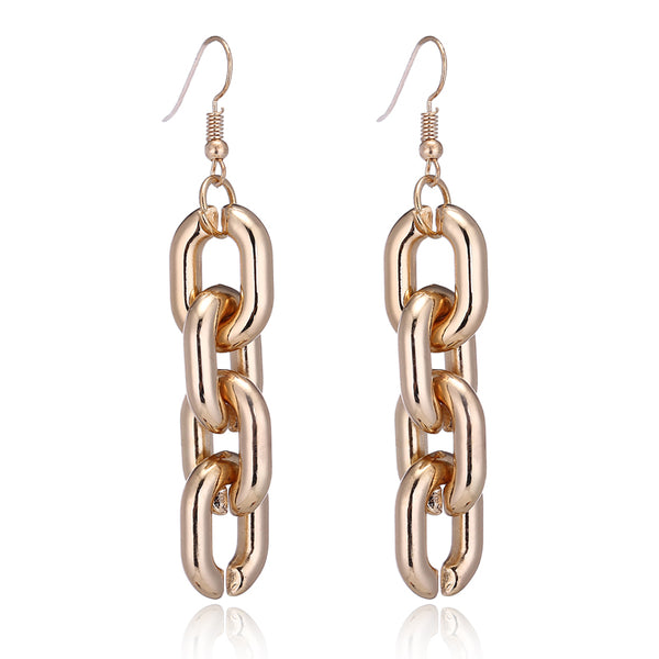 Multi chain pull through earrings by Sarah Appleton | Finematter