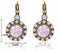 Vintage Crystal Rhinestone Stud Drop Earrings - 4 Colors - [neshe.in]