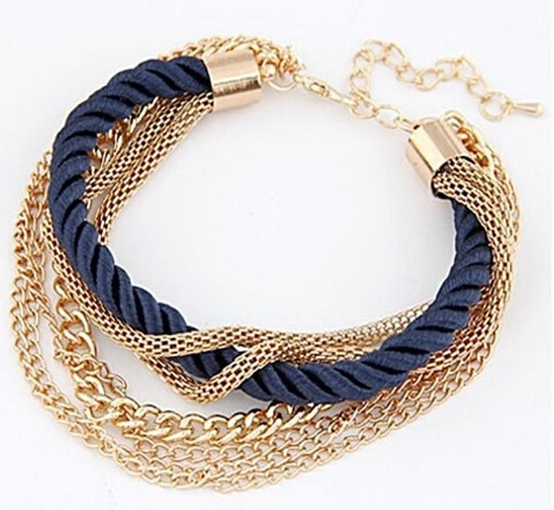 Fashion Rope Chain Decoration Bracelet - 7 Colors - [neshe.in]