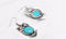 Vintage Tibetan Style Silver Retro Owl Necklace-Earrings Set - [neshe.in]
