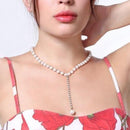 Pearl Choker Necklace Stylish Party - [neshe.in]