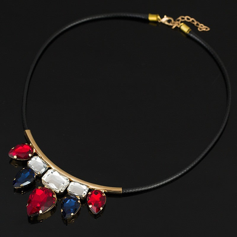 Exquisite Rhinestone Collar Necklace - 2 Styles - [neshe.in]