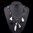 Bohemian Multilayer Maxi Choker Necklace - 2 Colors - [neshe.in]