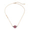 Cute Red Crystal Love Celestial Planet Chain Necklace - [neshe.in]