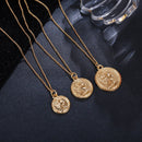 Multilayer Coins Chain Necklace - 2 Colors - [neshe.in]