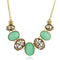 European Style Retro Exaggerated Gemstone Necklace - 4 Colors - [neshe.in]