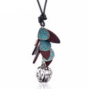 Long Necklaces Vintage Leaves & Flower necklaces & pendants women - [neshe.in]