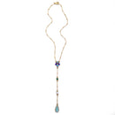 Long Chic Geometric Pendants Chain Necklace - [neshe.in]