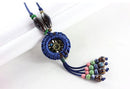 Handmade Vintage Tassel Rope with beads Long Necklace - 2 Colors - [neshe.in]