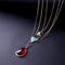 Multilayered natural stone Antique  Layered chain necklace