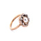 Vintage Crystal  Flower Ring For Women Floral Burst Ring Jewelry - [neshe.in]