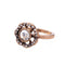 Vintage Crystal  Flower Ring For Women Floral Burst Ring Jewelry - [neshe.in]