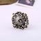 Antique Gold  Spider Skeleton Party Ring - [neshe.in]