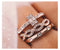 Party Statement Rings Set of 3 Rings - [neshe.in]