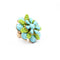 Super Stylish Acrylic Resin Floral Rings - 3 Colors - [neshe.in]