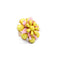 Super Stylish Acrylic Resin Floral Rings - 3 Colors - [neshe.in]